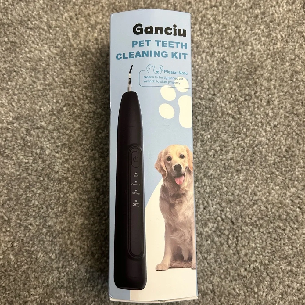 Ganciu Pet Teeth Cleaning Kit in Black